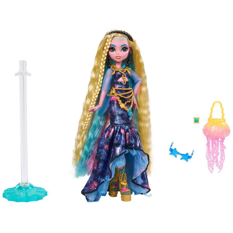 Doll Monster High Fan-sea Lagoona Blue Entertai... image number null