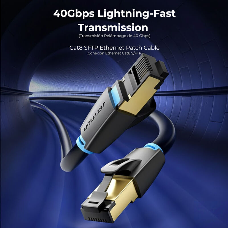 Cable Red VENTION IKABI Cat8 3Mt 40 Gbps y 2000... image number null