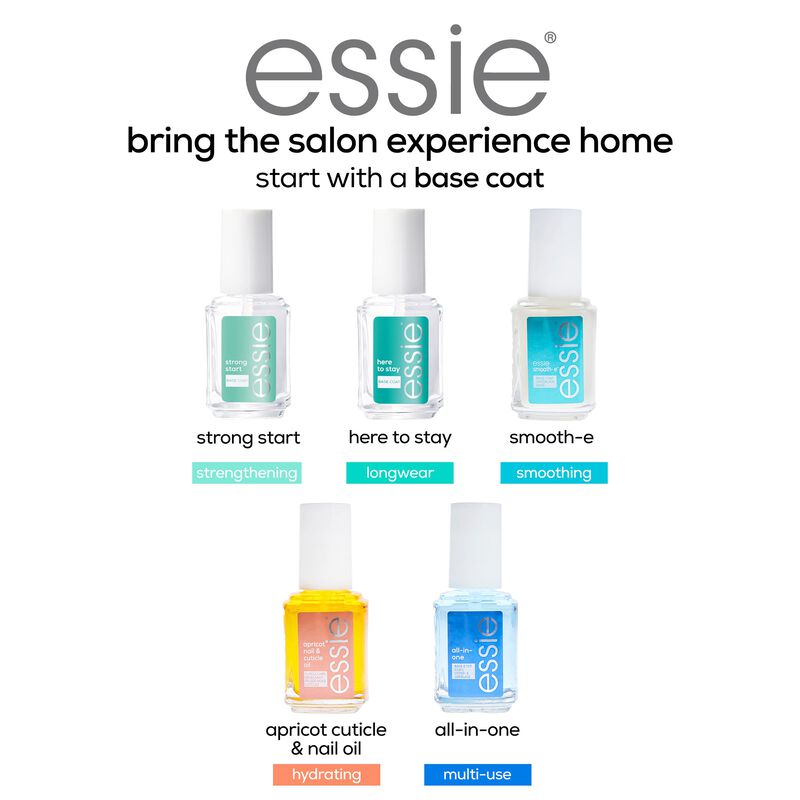 Capa Base Essie Strong Start Para El Cuidado De... image number null