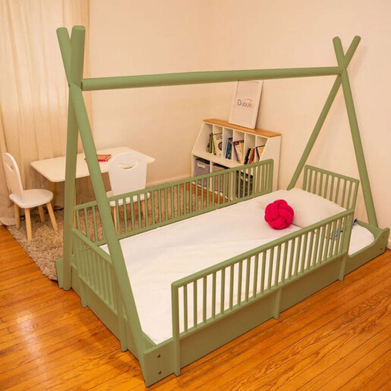 Cama Infantil Tipi Estilo Montessori Duduk - Ve... image number null