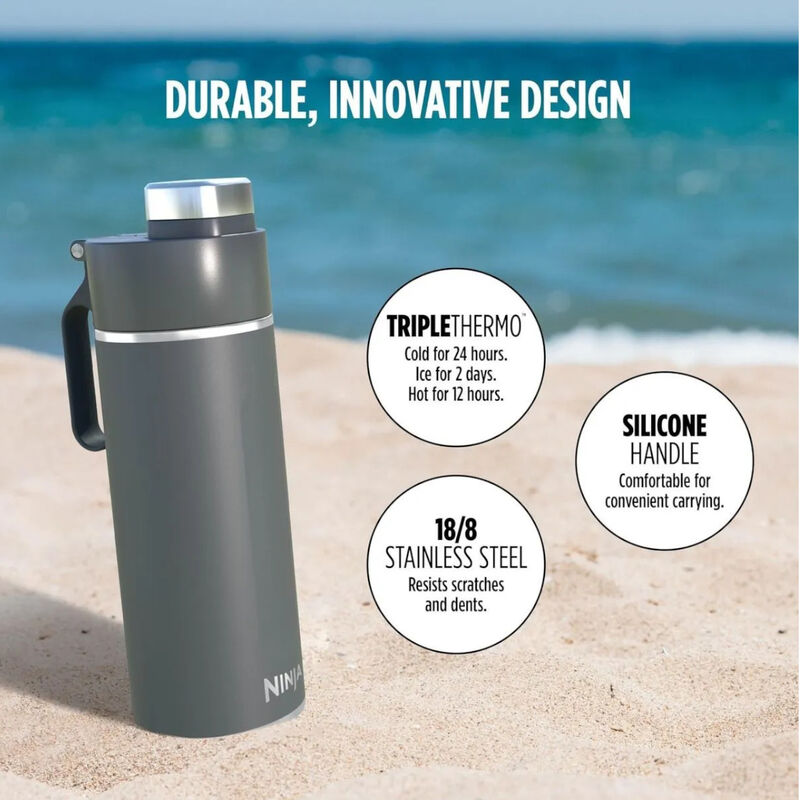 Vaso T&eacute;rmico De Viaje Ninja DW2401GY Hasta 700 ... image number null