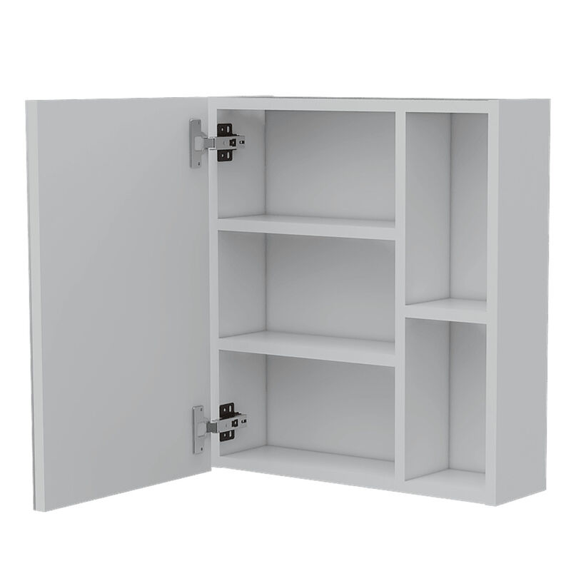 Gabinete De Baño Labell Blanco Virtual Muebles image number null