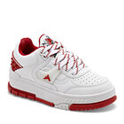 Clasben Tenis urbano para ni&ntilde;o blanco rojo