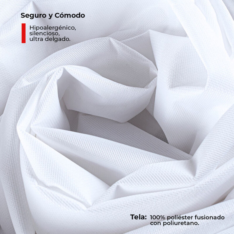 Protector de Colchón Queen Size Impermeable Bas... image number null