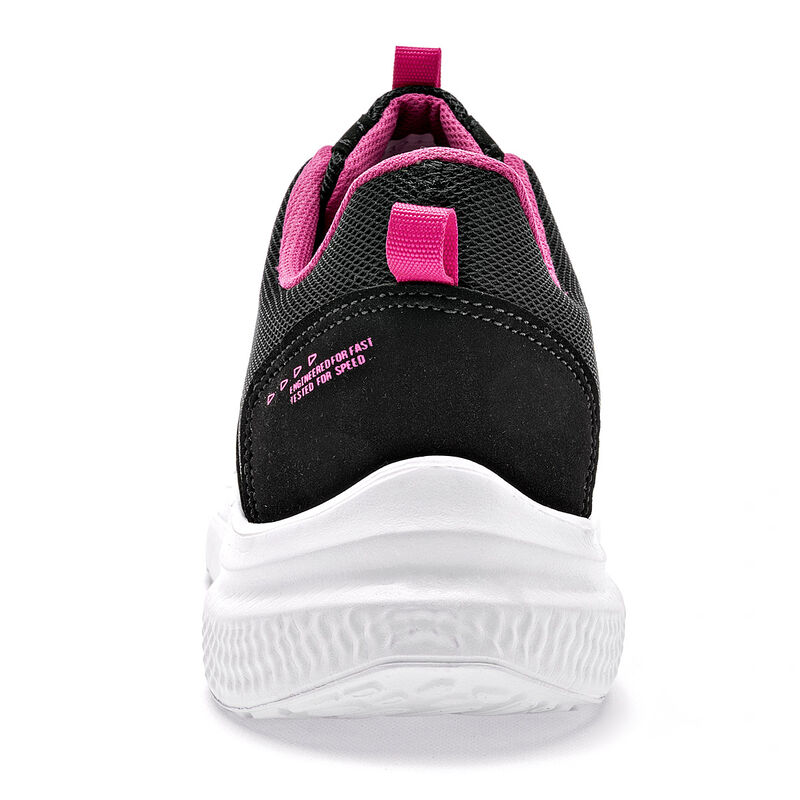 Lady One tenis para mujer negro fucsia cod 1405... image number null