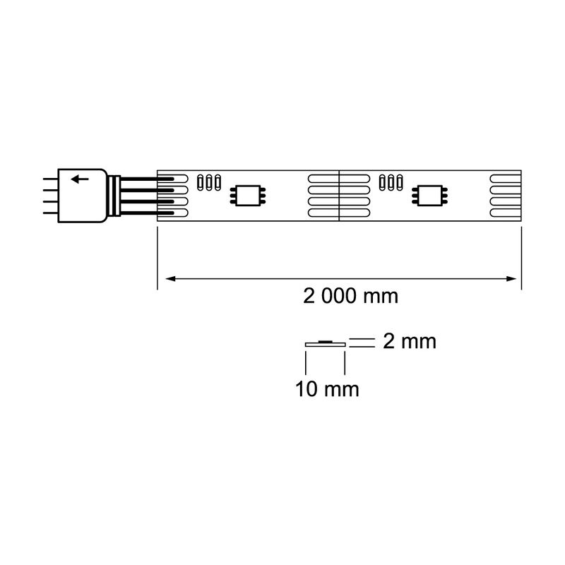 Tira Led Rgb Inteligente Wifi Compatible Asiste... image number null
