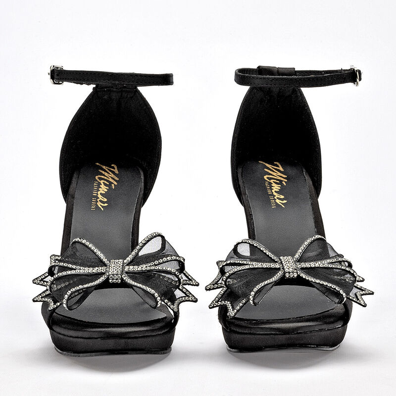 Mimar zapatilla abierta para mujer negro cod 14... image number null