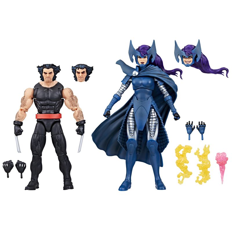 Figura De Acci&oacute;n Marvel Legends Wolverine Y Psy... image number null
