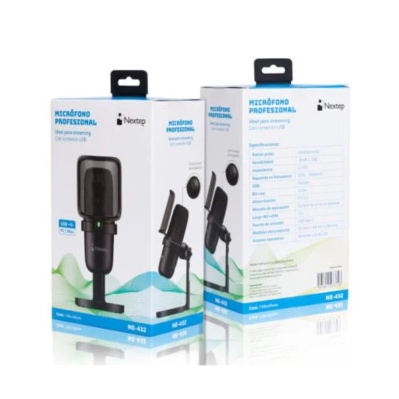 Micrófono Profesional Nextep Streaming USB Con ... image number null