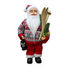 Adorno navide&ntilde;o Santa Claus rojo 30cm X 17cm