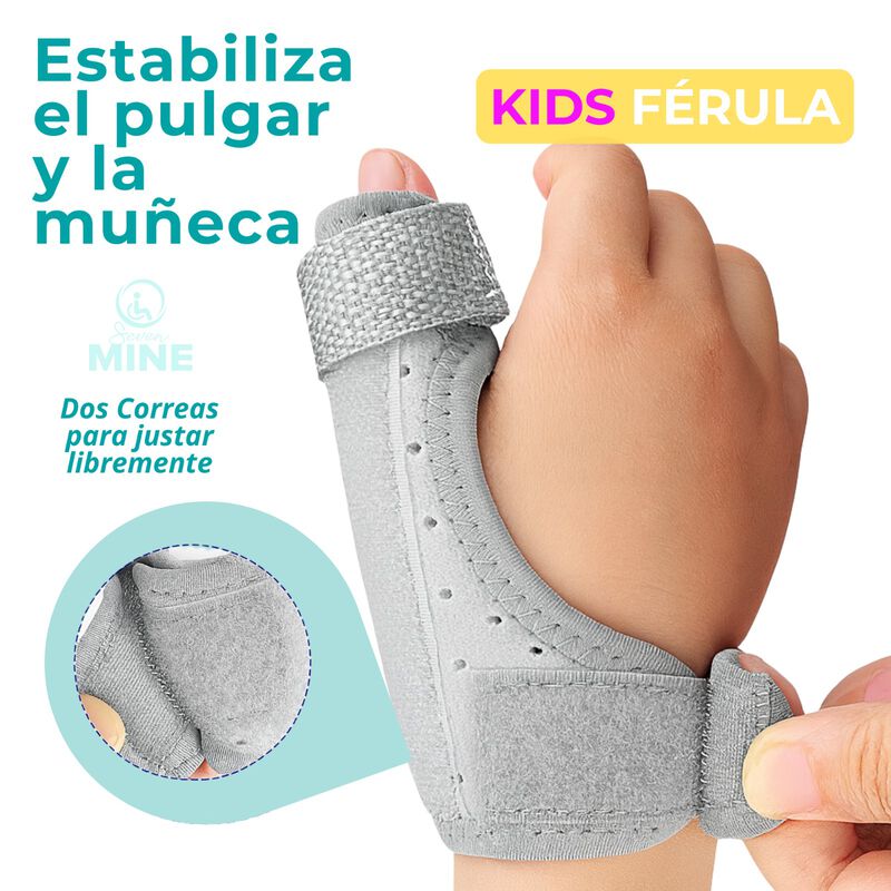 F&eacute;rula Ortop&eacute;dica Infantil para Pulgar y Mu&ntilde;eca... image number null