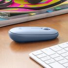 Mouse Logitech M350 Wireless Blue Gray