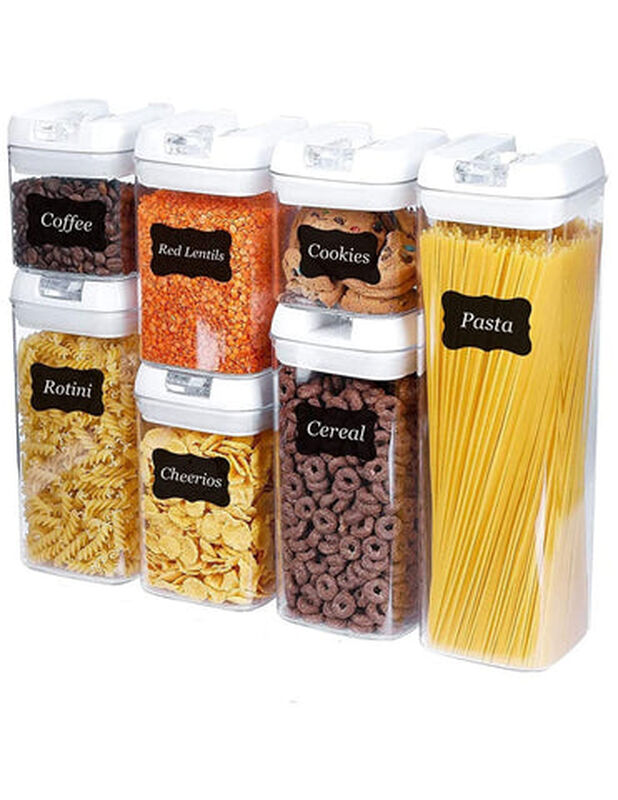 7 Contenedores de Brandtrendy Herméticos de Plá... image number null