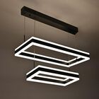 Candil De Led Suspendido 2 Rectángulos