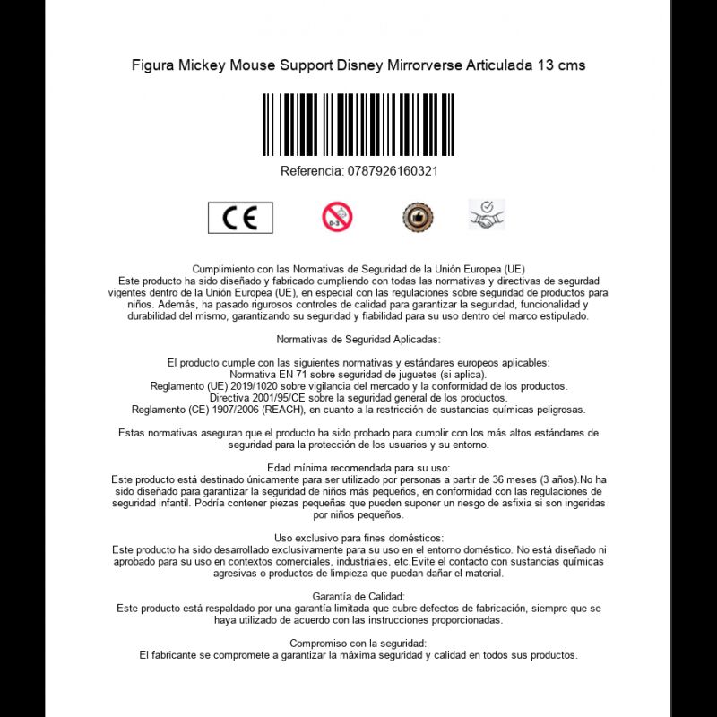 Figura Mickey Mouse Support Disney Mirrorverse ... image number null