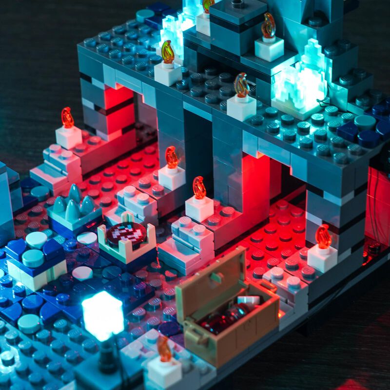 Kit De Luces Led Locolee Para Lego Minecraft Th... image number null