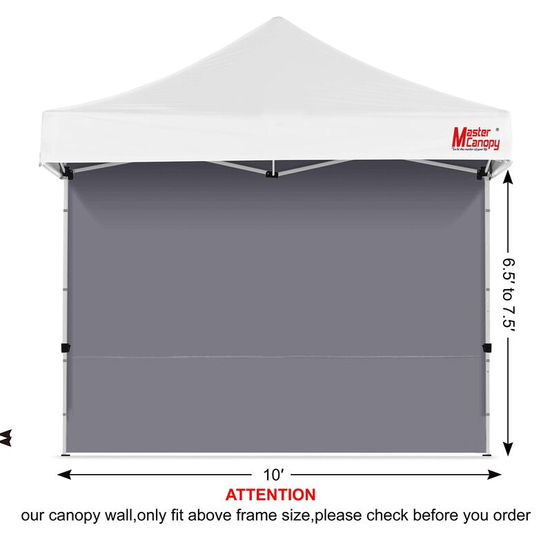 Pared Lateral Sunwall Mastercanopy 3x3 M Con Pr... image number null