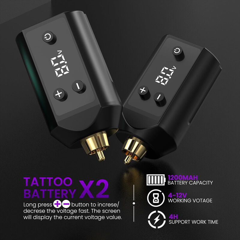 Kit De M&aacute;quina De Tatuaje Inal&aacute;mbrico Wormhole ... image number null