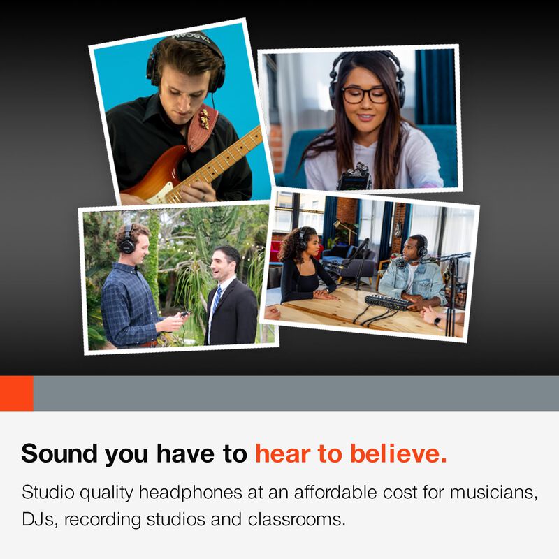 Auriculares Tascam Th-02 Professional Studio Mo... image number null
