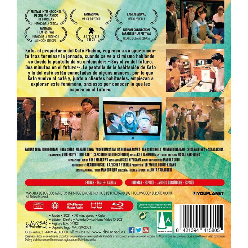 M&Aacute;s all&Aacute; de los dos minutos infinitos - BD [Blu... image number null