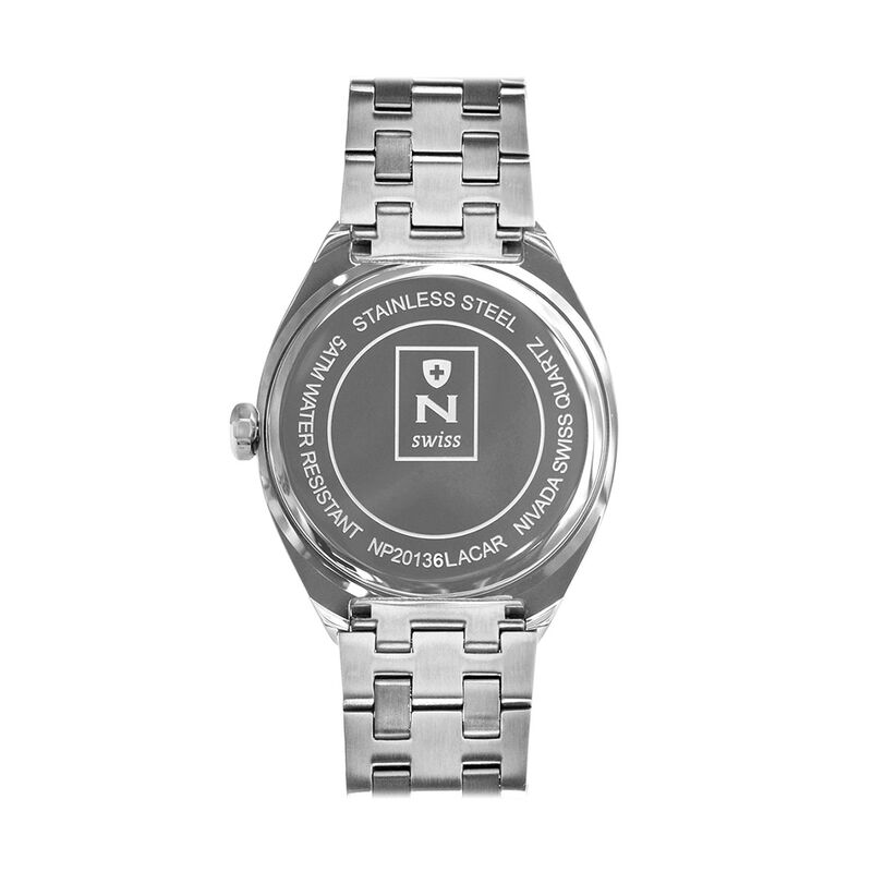 Reloj Nivada Dama Executive Acero Azul Romano image number null