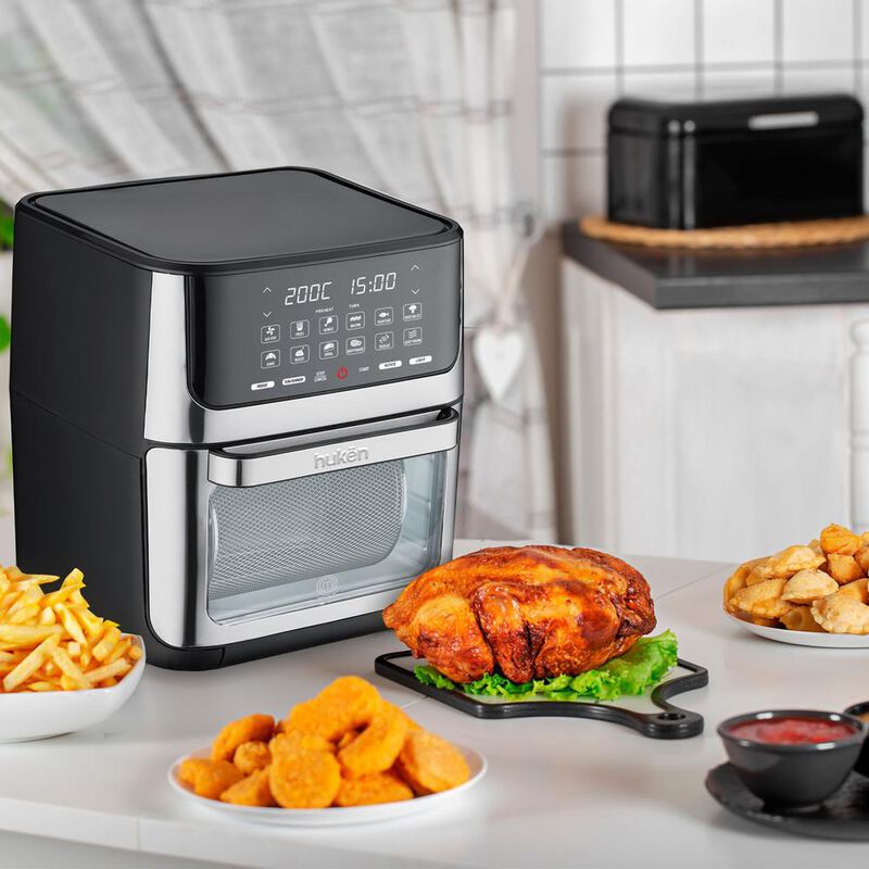 Horno Freidora De Aire Multifuncional 12l Huk&euml;n... image number null