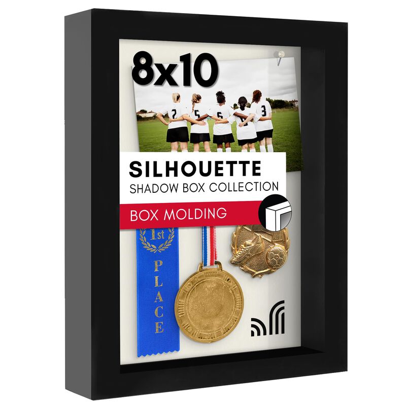 Marco Shadow Box, Dise&ntilde;o Plano Americano, 20 X ... image number null
