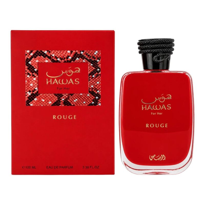 Perfume Rasasi Hawas For Her Rouge Edp 100 Ml image number null