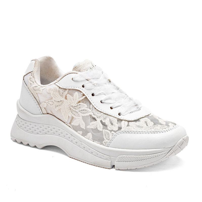 Moramora Tenis urbano para mujer blanco image number null