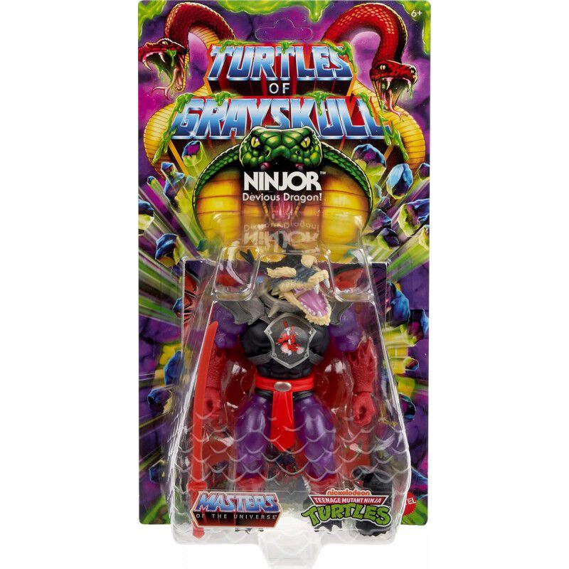 Figura Ninjor Turtles of Grayskull MOTU X TMNT ... image number null