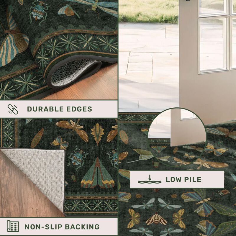 Alfombra Corredor Hazo Haus 76 cm &times; 305 cm Verd... image number null