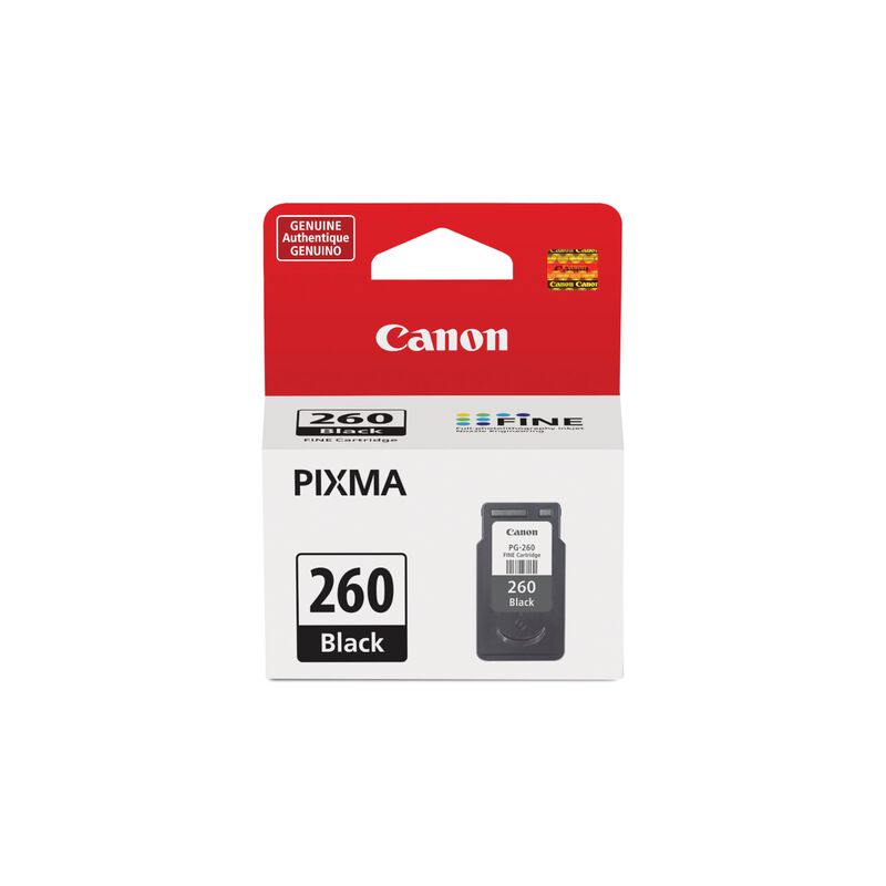 Cartucho De Tinta Canon Pg-260 Negro Genuino Pa... image number null