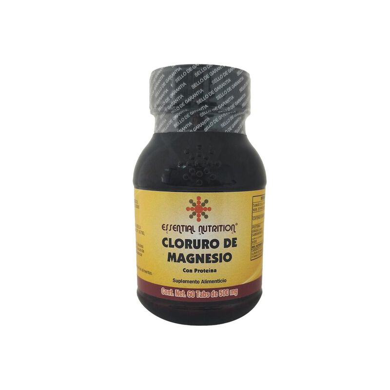 Cloruro De Magnesio Con Proteina 500 Mg 60 Tabl... image number null