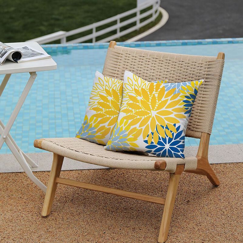 Fundas De Almohada Dfxsz Con Forma De Flor Amar... image number null