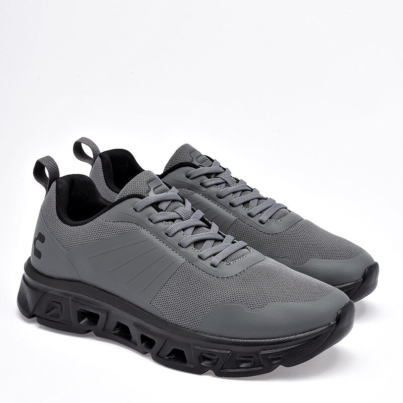 Charly tenis deportivo para hombre gris cod 139... image number null