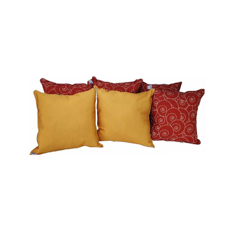 Set 6 Cojines Decorativos Premium Almoda Combin... image number null