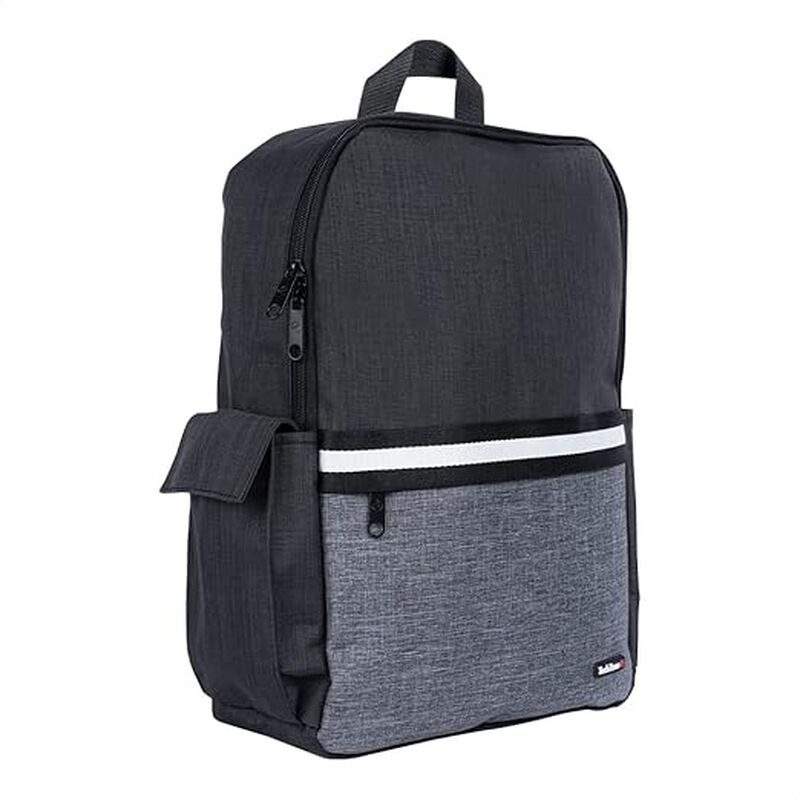 Mochila TechZone Negro con Gris Modelo GLAD Por... image number null