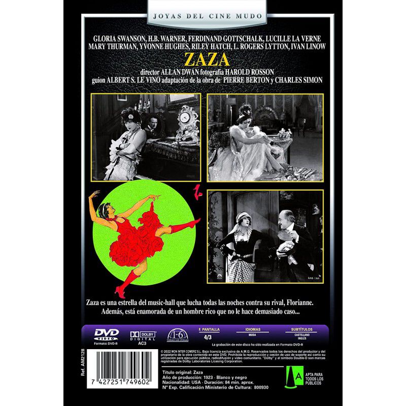 Zaza (Dvd-R) [DVD] image number null