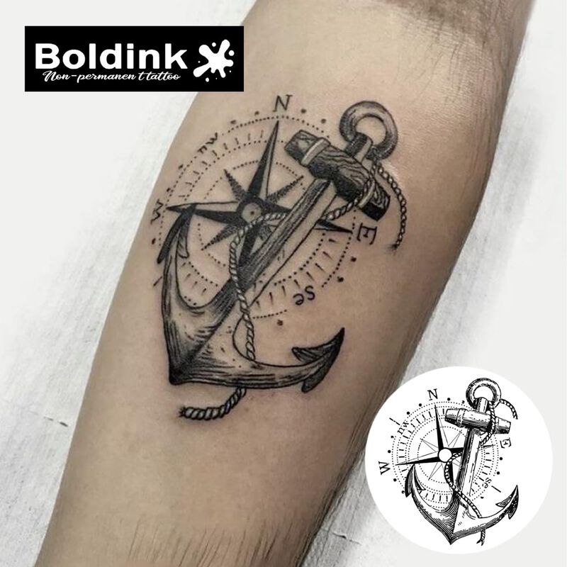Tatuajes Temporales Realistas Impermeables Bold... image number null