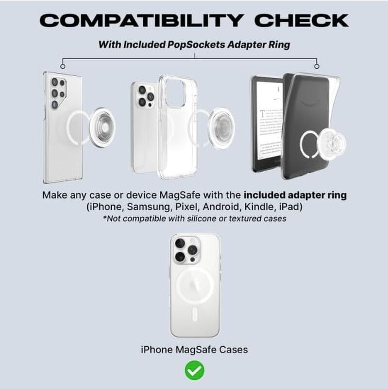 Soporte Para Celular Popsockets Suck-up Magsafe... image number null