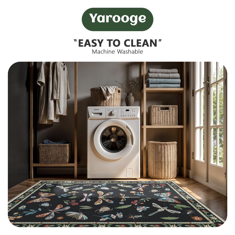 Alfombra Yarooge 203x254 Cm Lavable Antidesliza... image number null