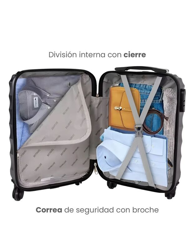 Juego 2 Maletas De Mano Con Ruedas 20 24 Con Ca... image number null