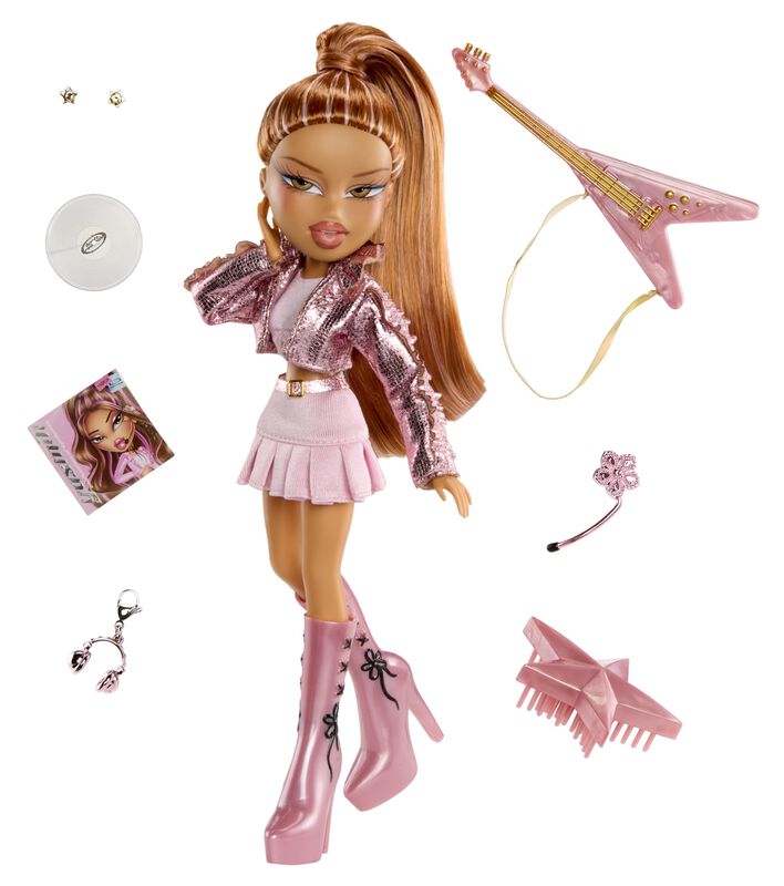 Mu&ntilde;eca De Moda Bratz Pop Starz Yasmin Con Acces... image number null