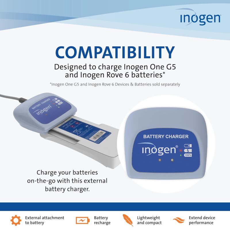 Cargador De Bater&iacute;a Externo Inogen Para Inogen ... image number null
