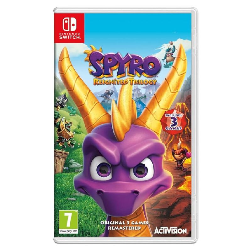 Nintendo Switch Juego Spyro Reignited Trilogy image number null