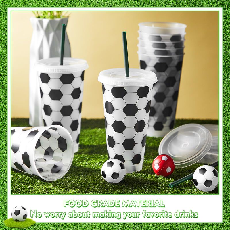 Vaso De Pl&aacute;stico 700 ml Tema F&uacute;tbol Uiifan Pack... image number null