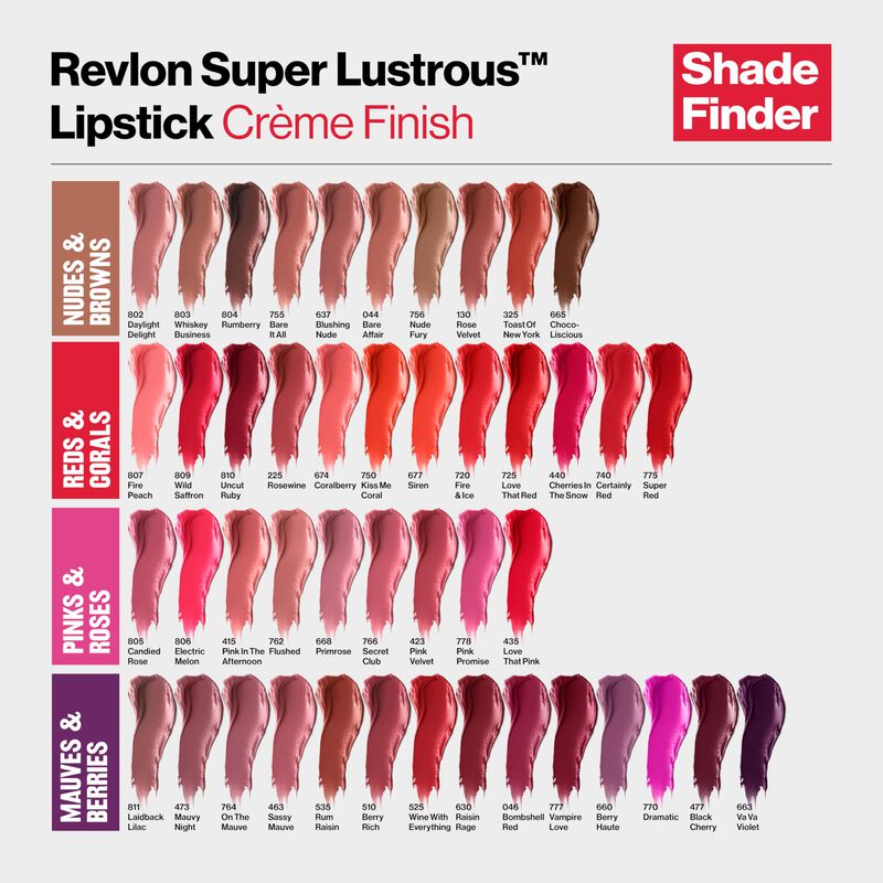 L&aacute;piz Labial Revlon Super Lustrous 766 Secret C... image number null