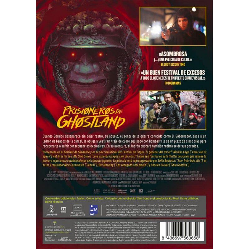 Prisioneros De Ghostland [dvd] image number null