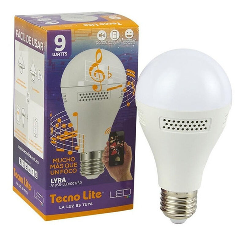 Foco Bocina Led A19 Ahorrador De 9 Watts A19sb-... image number null