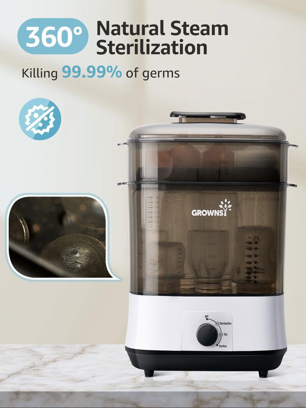 Esterilizador Y Secador De Botellas Grownsy Ele... image number null